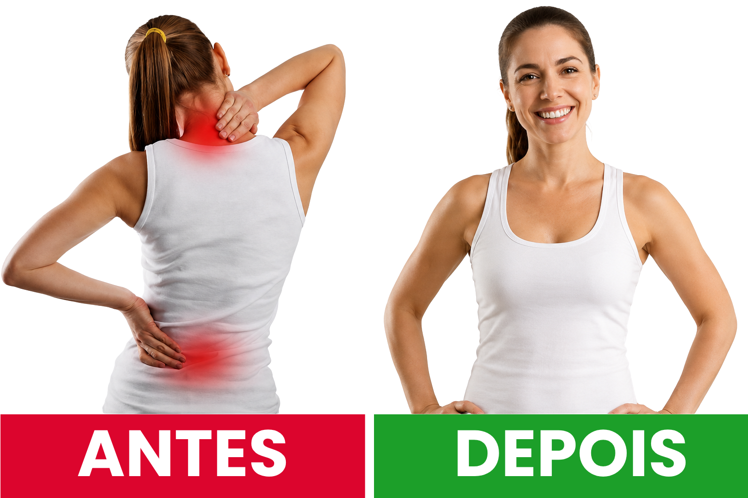 Antes e depois